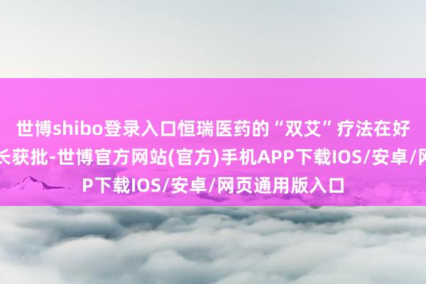 世博shibo登录入口恒瑞医药的“双艾”疗法在好意思国肯求延长获批-世博官方网站(官方)手机APP下载IOS/安卓/网页通用版入口